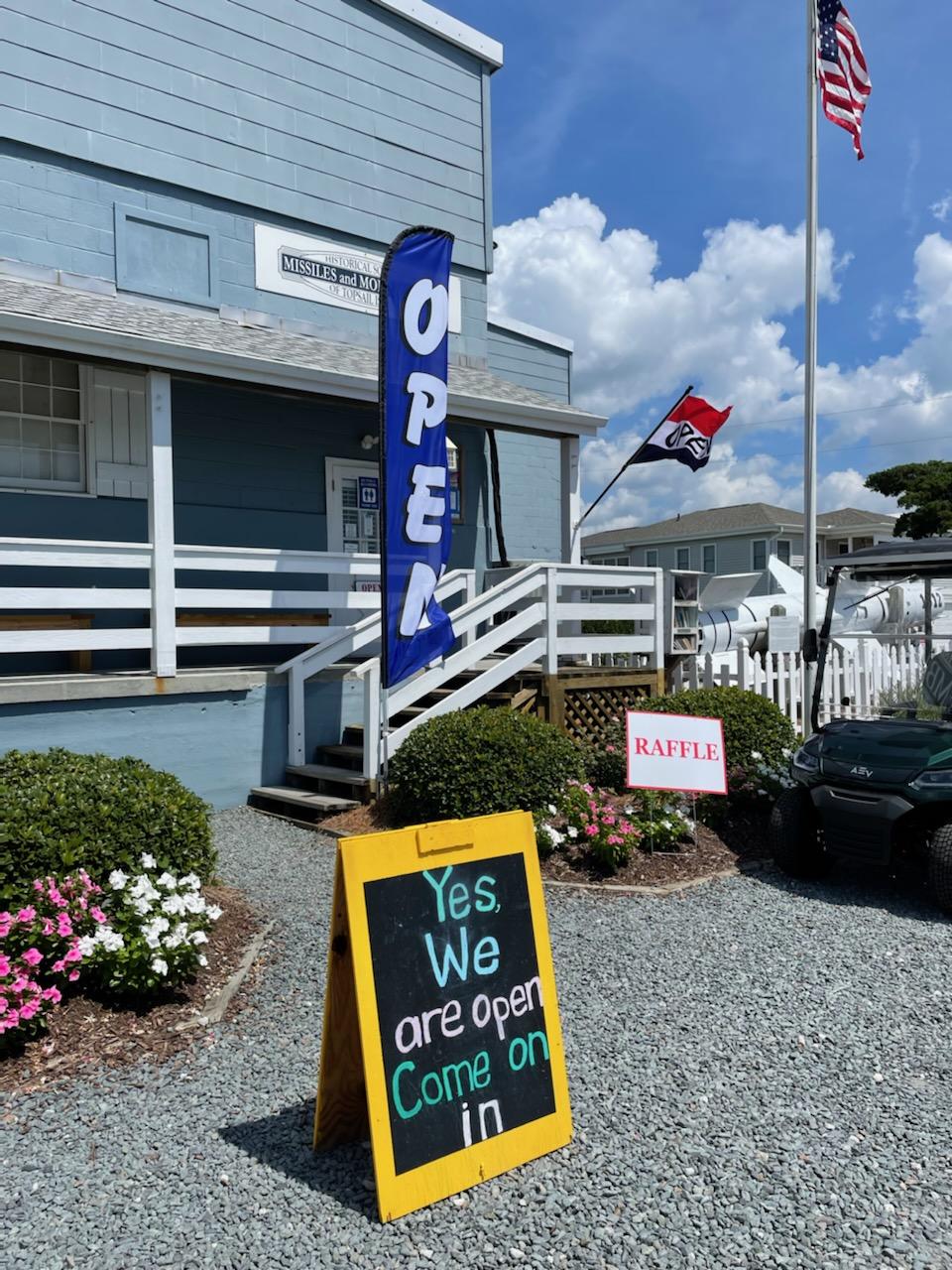 The Missiles and More Museum on Topsail Island is now open