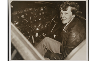 Amelia Earhart Cockpit | Historical Society of Topsail Island | Missiles and More Museum