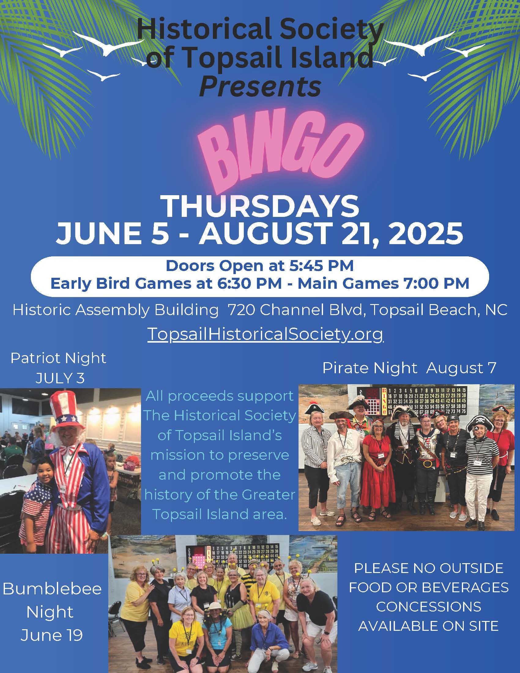 Historical Society of Topsail Island | Programs and Activities | Bumblebee Buzz