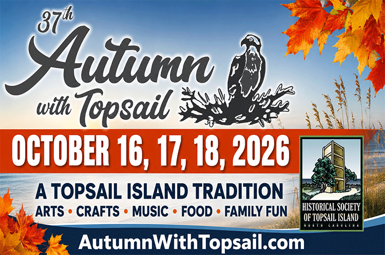 Autumn With Topsail Festival Logo | Oct 16th, 17th, 18th 2026